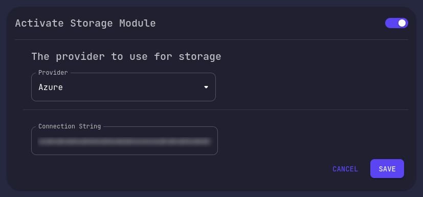 Configuration Edit Azure