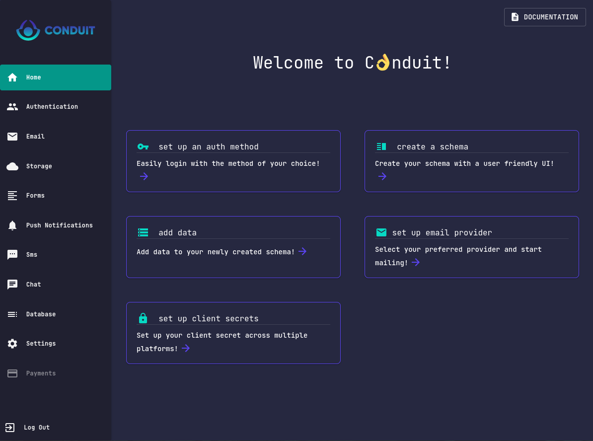 Admin Panel Home